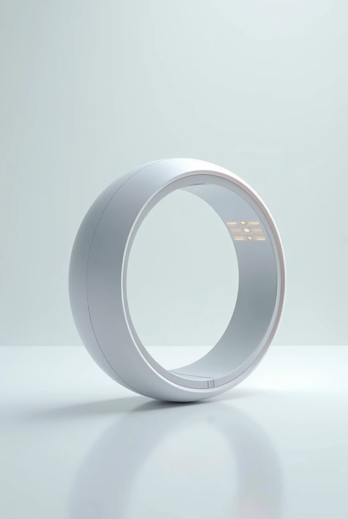 create a logo for an app whose product is a futuristic ring 