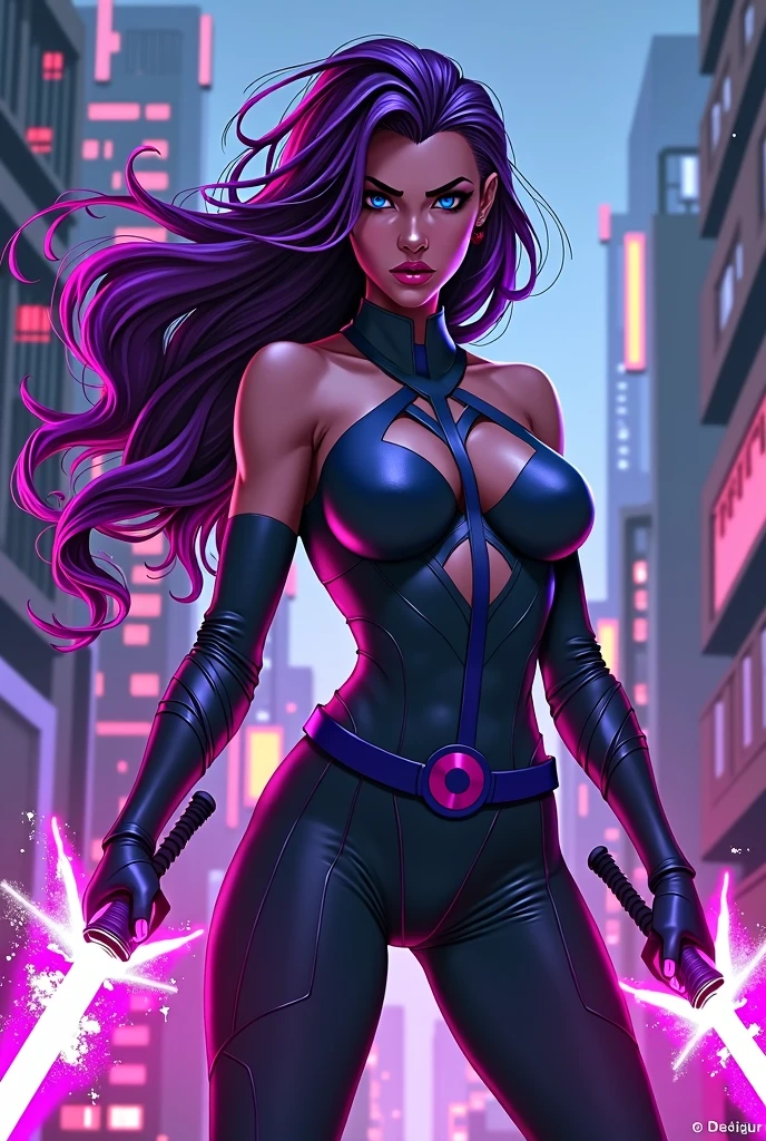Psylocke from x-men