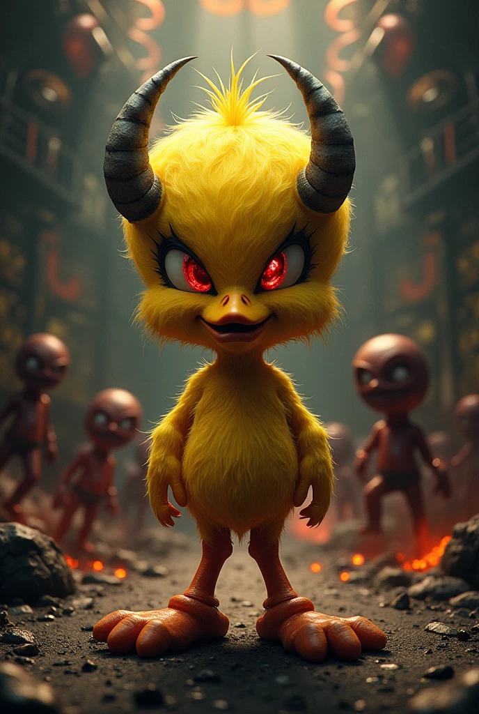 Satanic Tweety Bar Rock