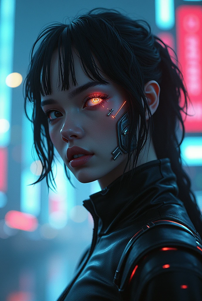 Create a profile picture that reflects Al and is futuristic 
