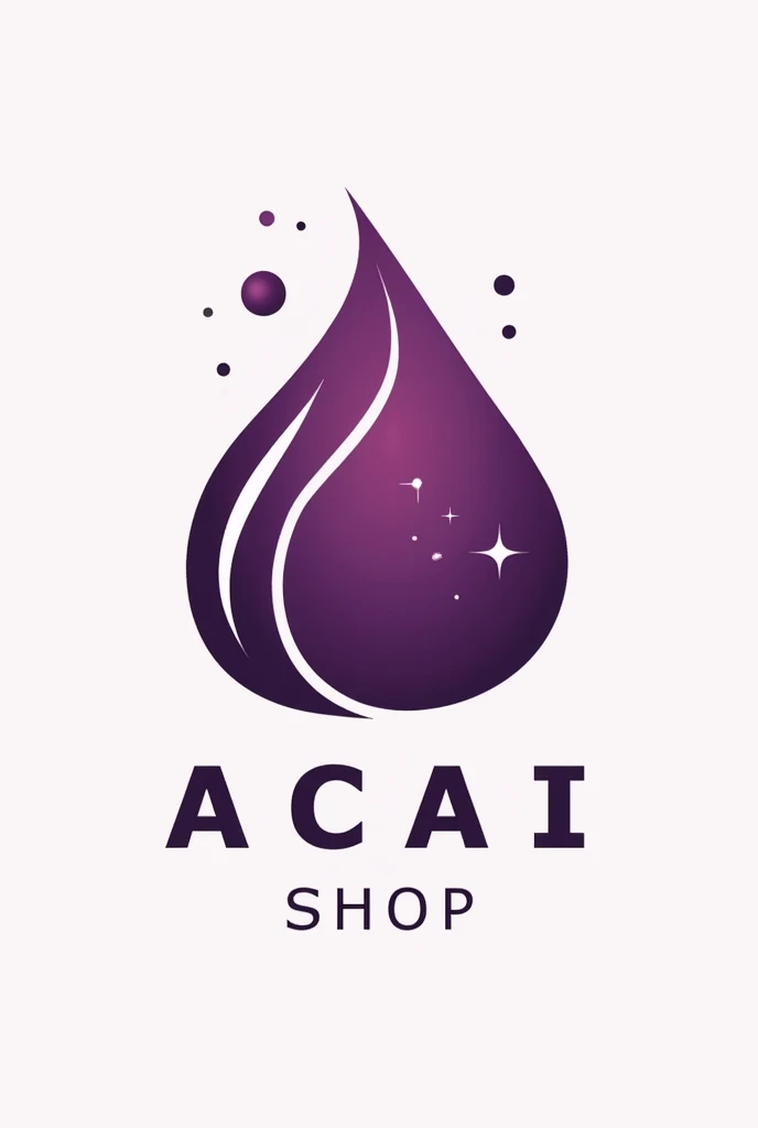 Make me a logo from an acai shop image