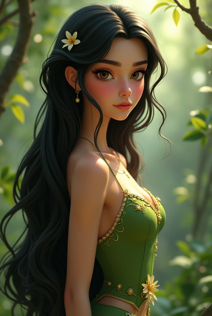 would be Helia from Winx if she were really human