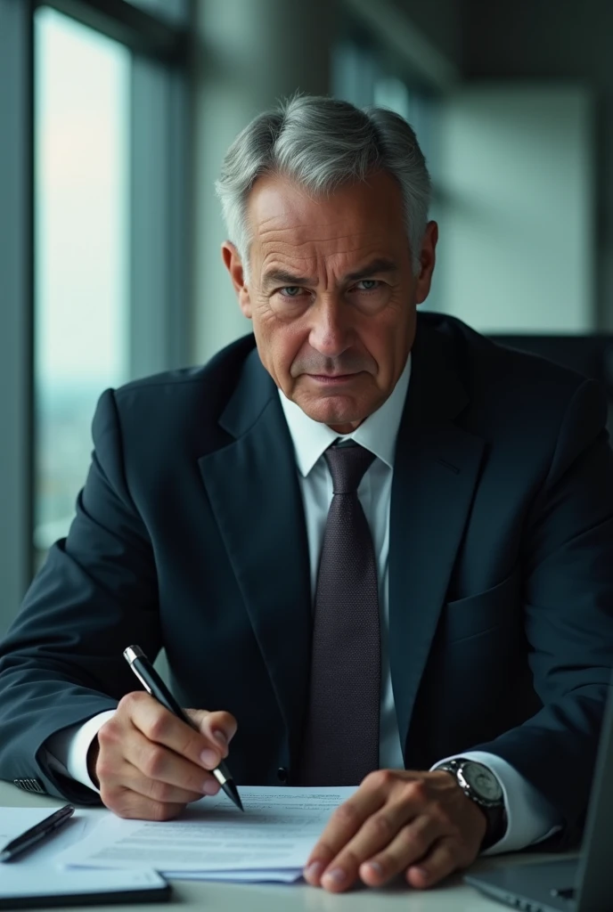 businessman being disloyal in his work