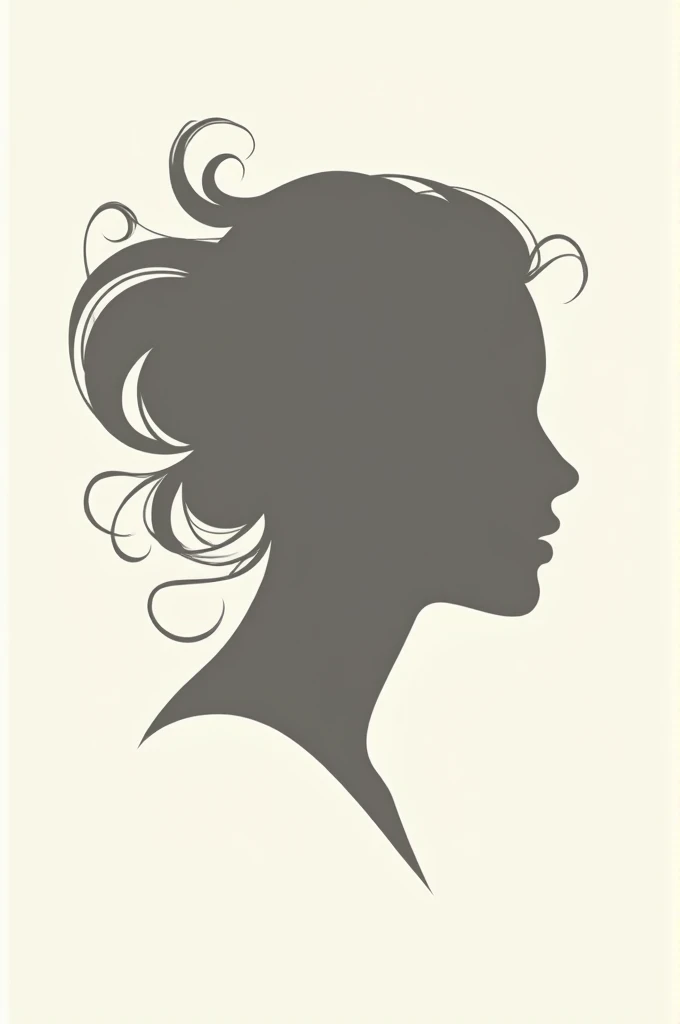 Logo de girl hair 