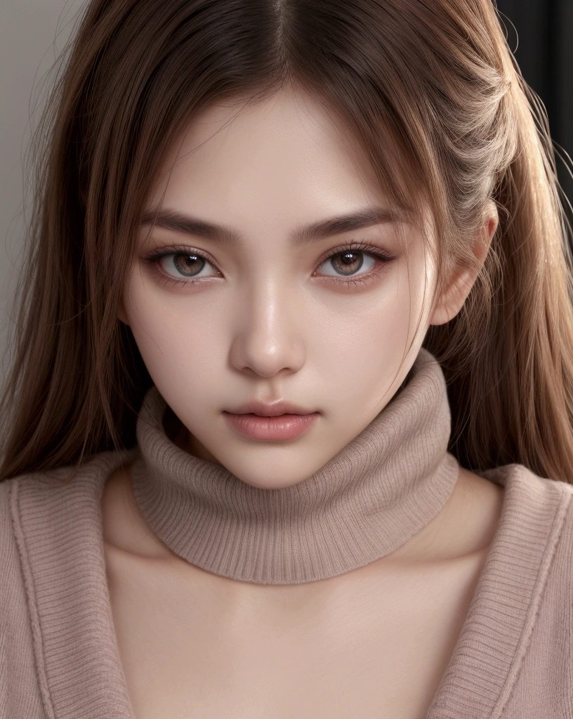 keep the same pose and clothes just match the skin tone, perfect face, medium shot photography