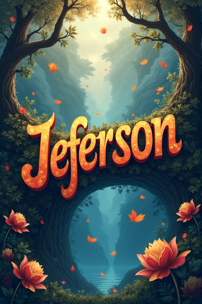 Image written with the name Jeferson