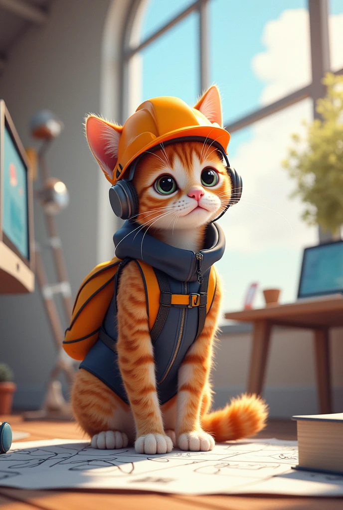 A kitten architect, feminine, creative, Hardworking and likes fitness life and the gym
