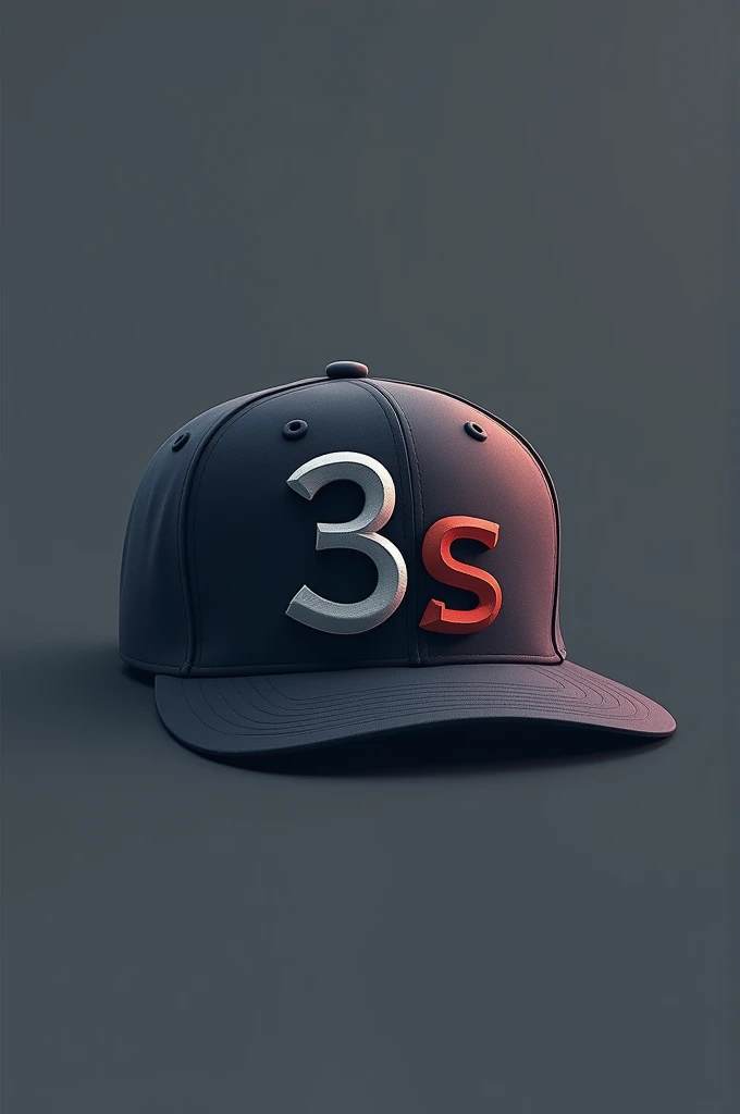 Hat logo and the letters 3S