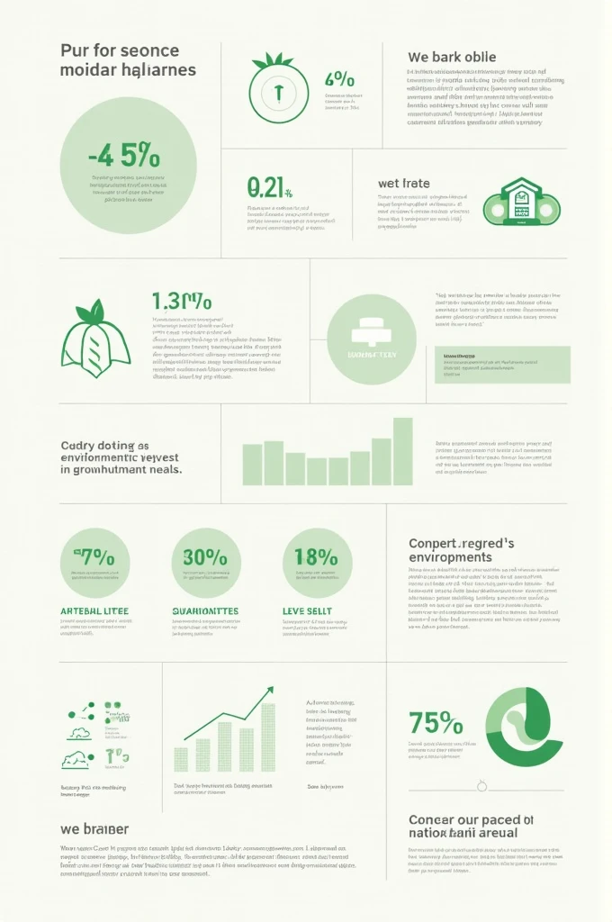 interactive infographics that highlight statistics and relevant information about the environmental problem