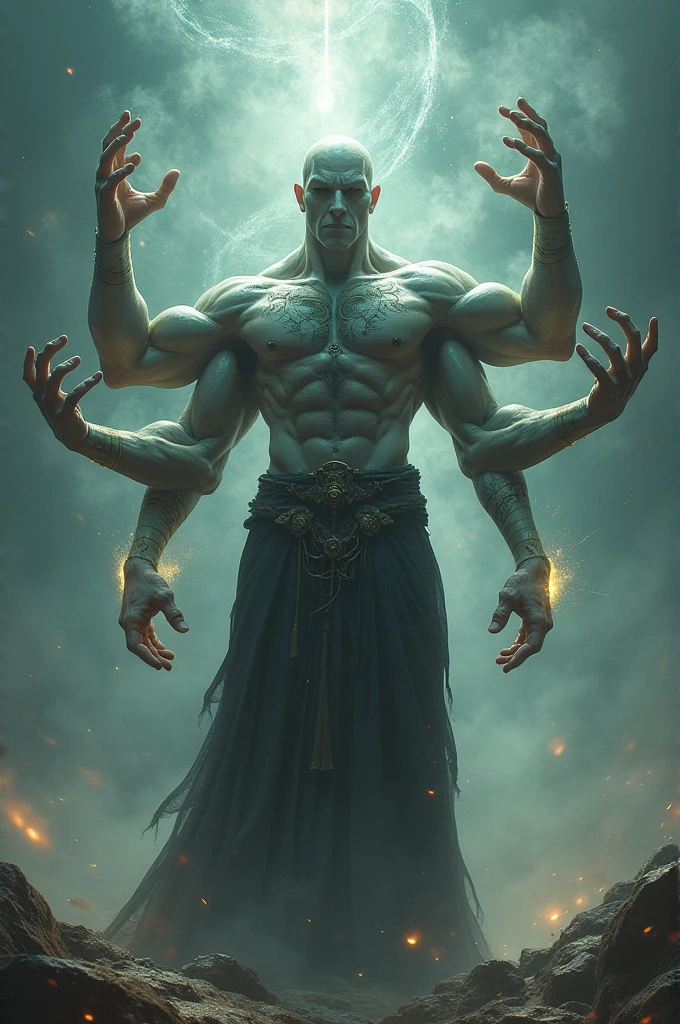 Four-armed Elf Man God