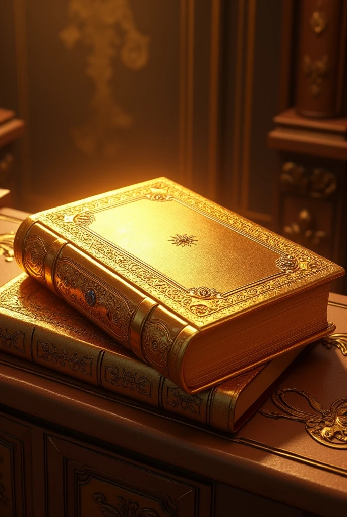 I need a book that shines as bright as gold
