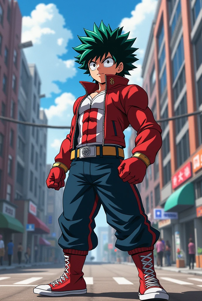 A new character from Boku no hero man
