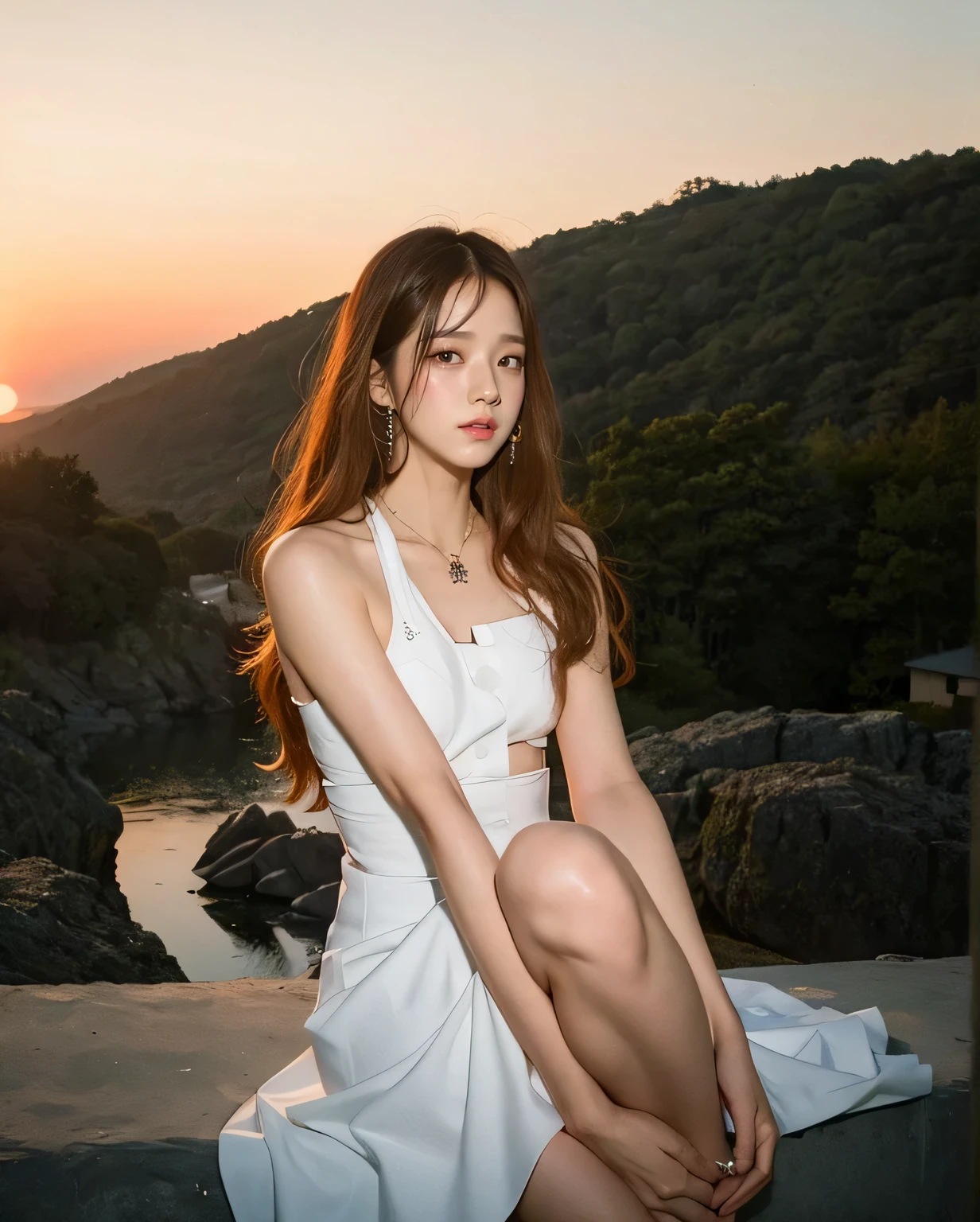 jisoo pink black