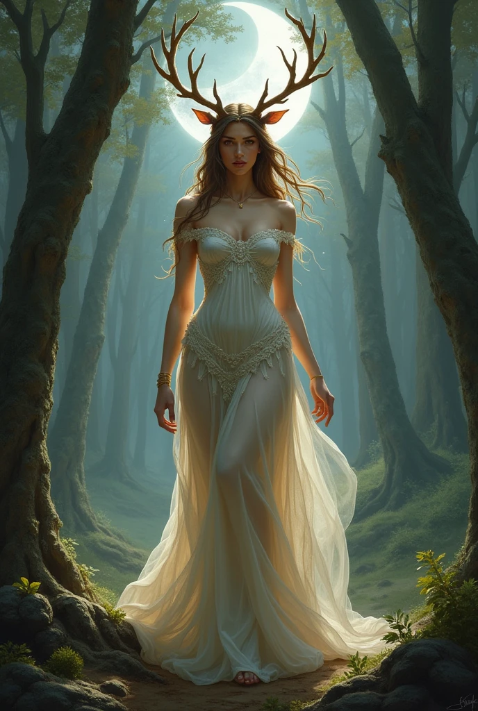 diana (goddess of hunting and the moon)
