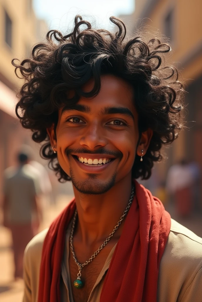 Indian who looks like Jorel's brother, like curly hair