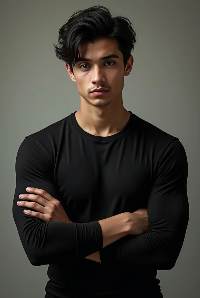 Arafed hombre con un collar y un collar en el cuello, Cuello atractivo, inspirado por John Luke, hombre delgado con piel bronceada clara, cuello grueso, Cabello rizado y corto, smooth body features, suave en _ Los antecedentes, macho joven delgado, Un hombre negro con cabello largo y rizado, Foto de perfil, Marca ariana, Grabado con Sony Alpha, con cabello largo y rizado