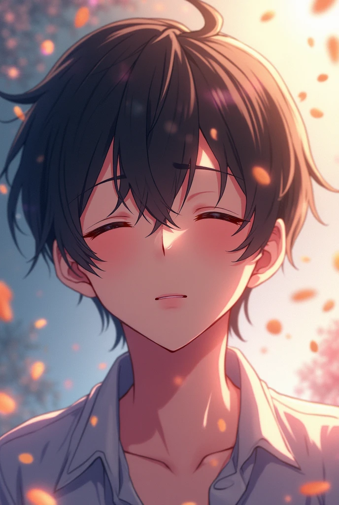 masterpiece, High resolution, anime, young man blinded by love