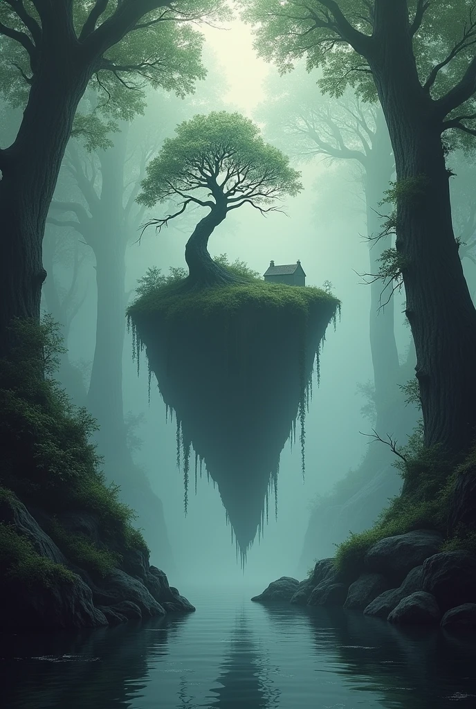Make an island out of the forest of sadness
