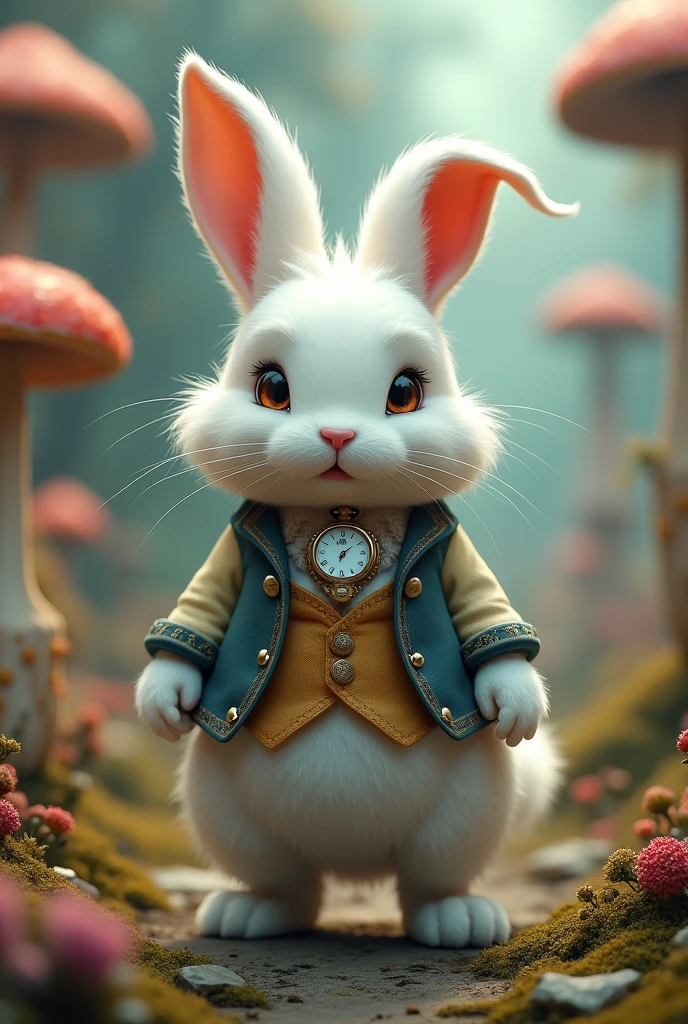 white rabbit