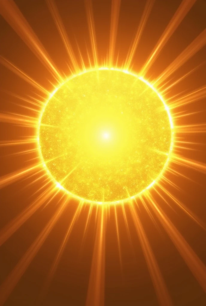 A golden sun for a cologne cover