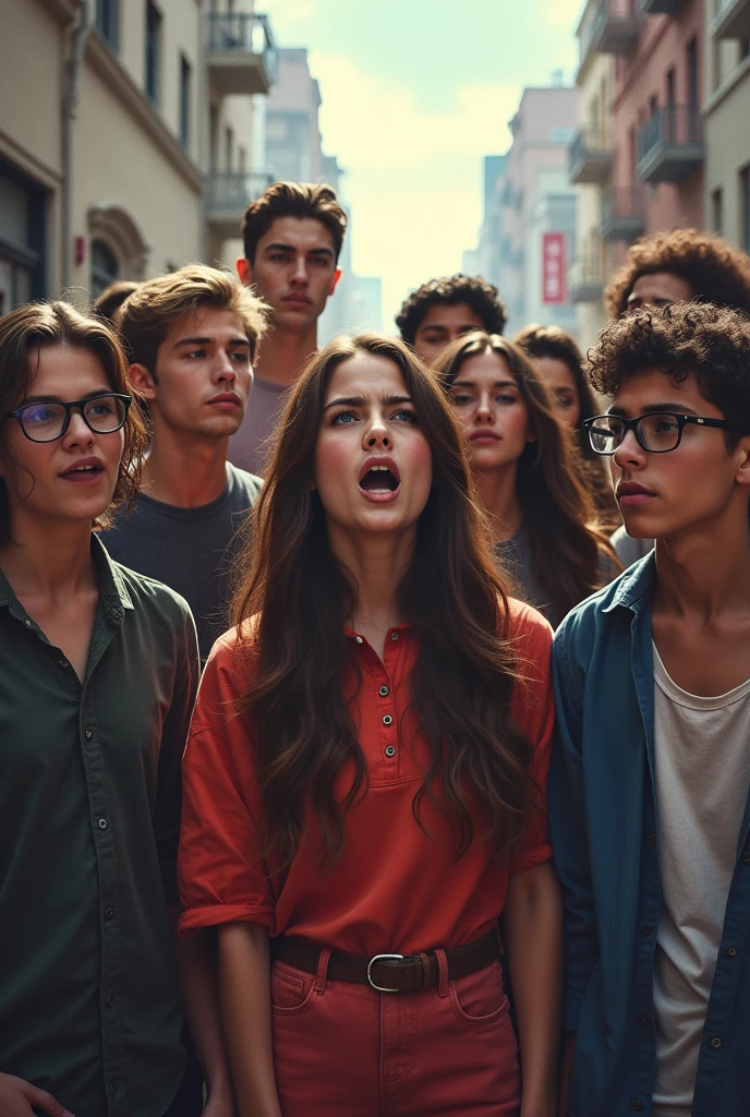 Young people denying Jesus