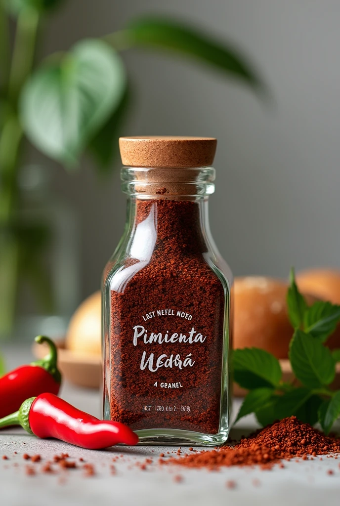 Brochure on black pepper in bulk in Spanish