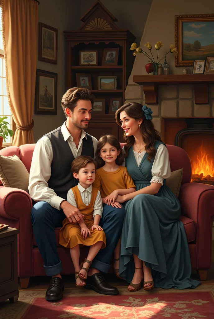 Familia occidental, traditional values, Home