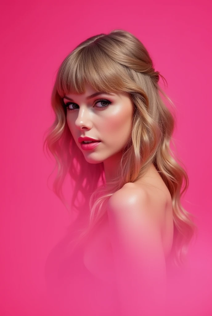 pink album cover taylor swift style