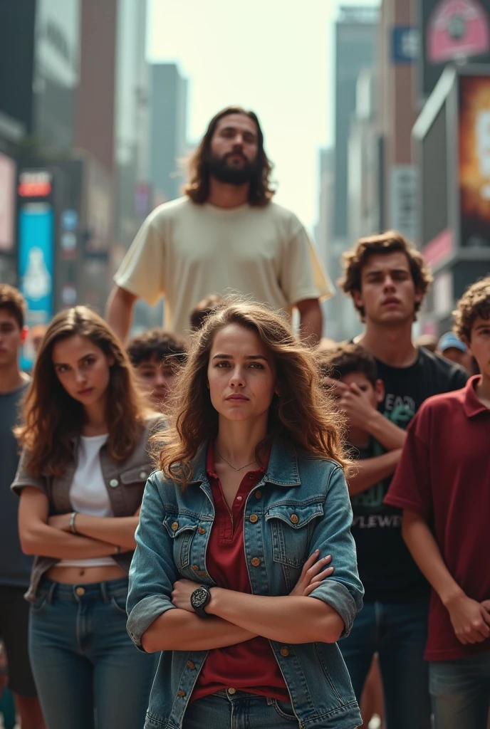 Young people denying Jesus Christ 
