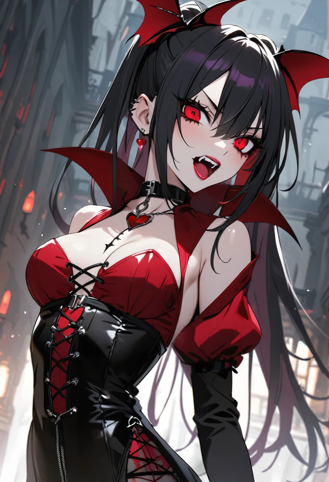 Sexy goth vampire
