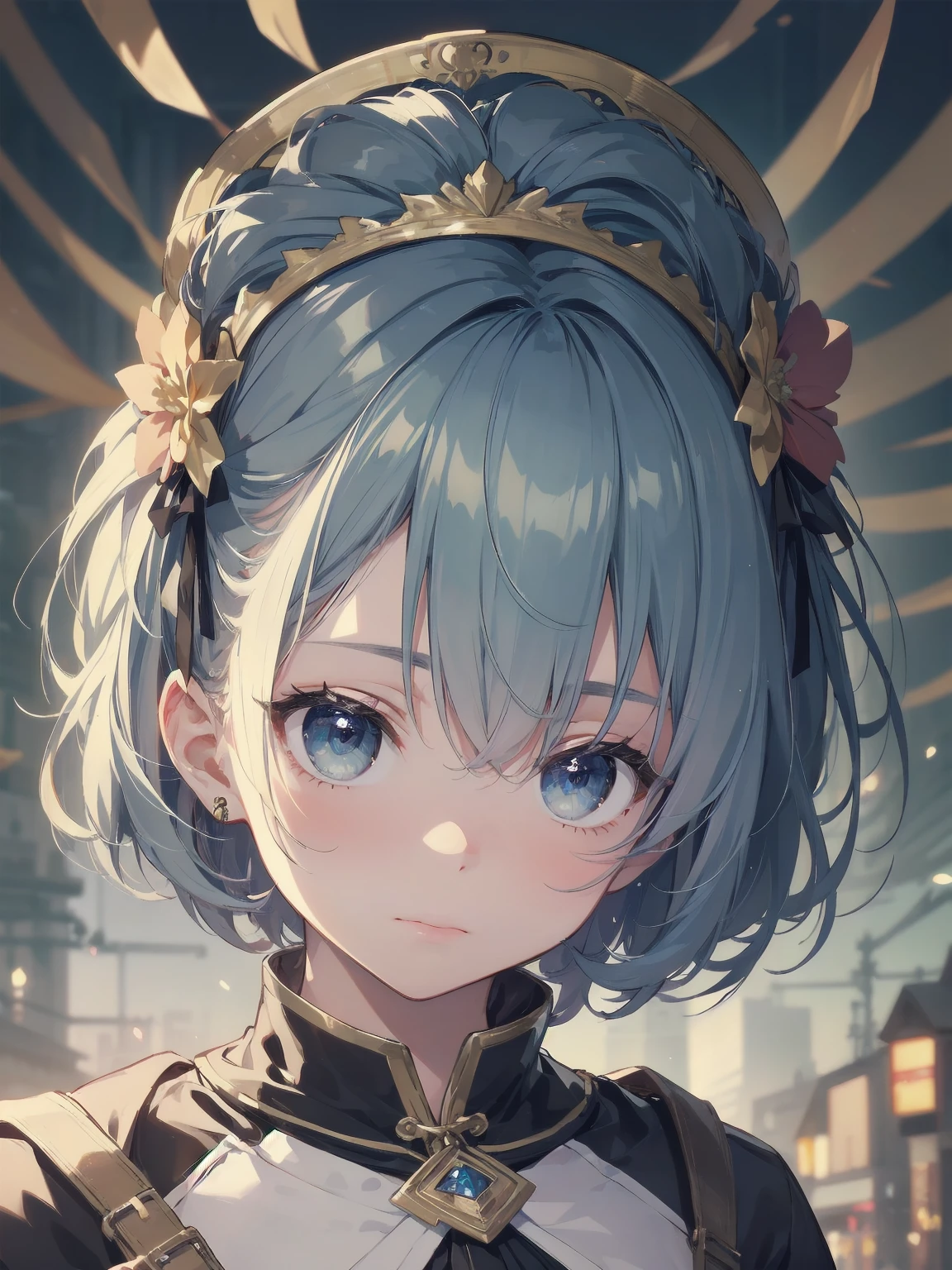 Masterpiece、Highest quality、highest quality、(((Lori)))、 ((Petite))、Shiny hair quality、Small face、Sitting、Super detailed, beautiful, wide eyes、Ultra-detailed, clear and beautiful faces、(cute illustration:1.2), High-resolution, ultra-detailed, best quality, embarrassed