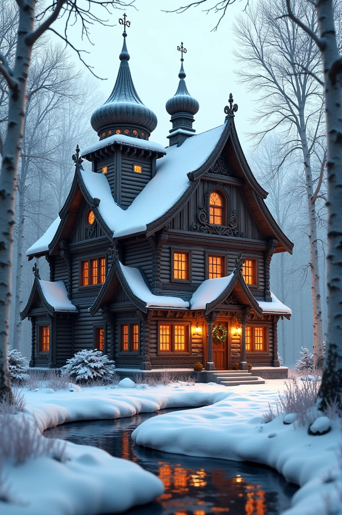 A house in Russian style