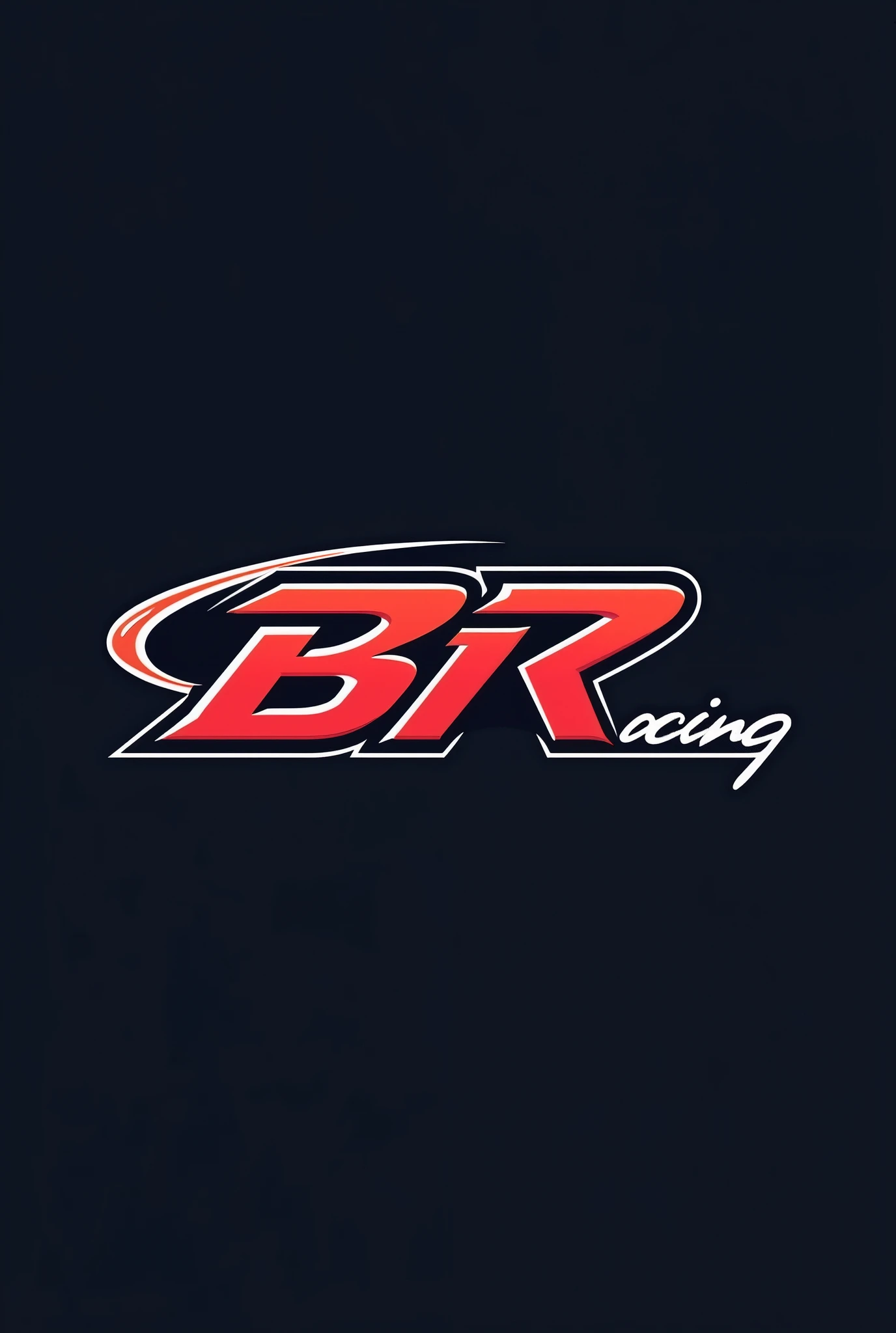 create a logo brand with the name BR Racing, that is related to the motorcycle industry