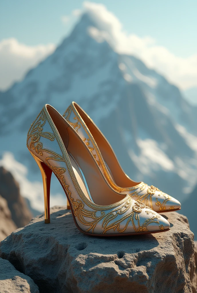 RECREATE SOME ELEGANT SHOES WITH THE NAME AS A BRAND CALLED OLYMPUS