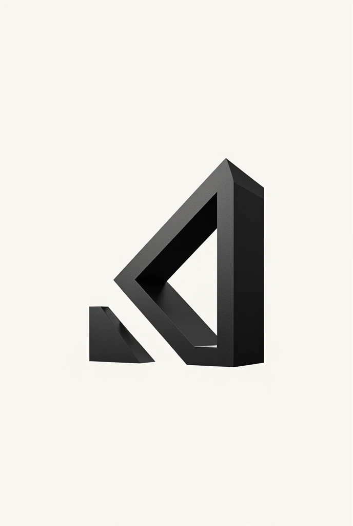 A constructivist architecture logo containing the initials A, in