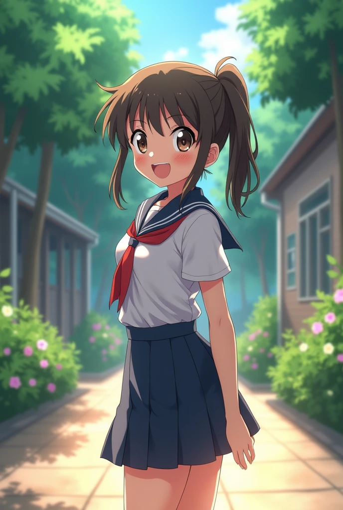 He saw, (Dragon Ball), Curvy Beauty, Attractive, Short hair, Beautiful and delicate eyes, absurd, high resolution, Extremely detailed, (Highest image quality), (Masterpieces), (Detailed description of the eyes), (8k wallpaper), (Detailed description of the face), Depth of Field, (Lens Reflection), permanent, Lexus IS350 GT300 Basic Model &#39;08 Next to, 黑色Racing, (f1_Racing_Set), Practical, Stunning visuals,  Car stickers, Beach Track, sunny