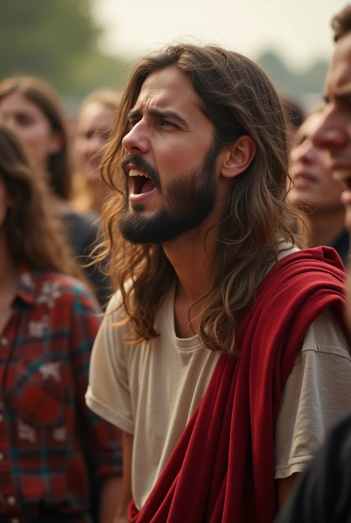 Young people angry with Jesus 