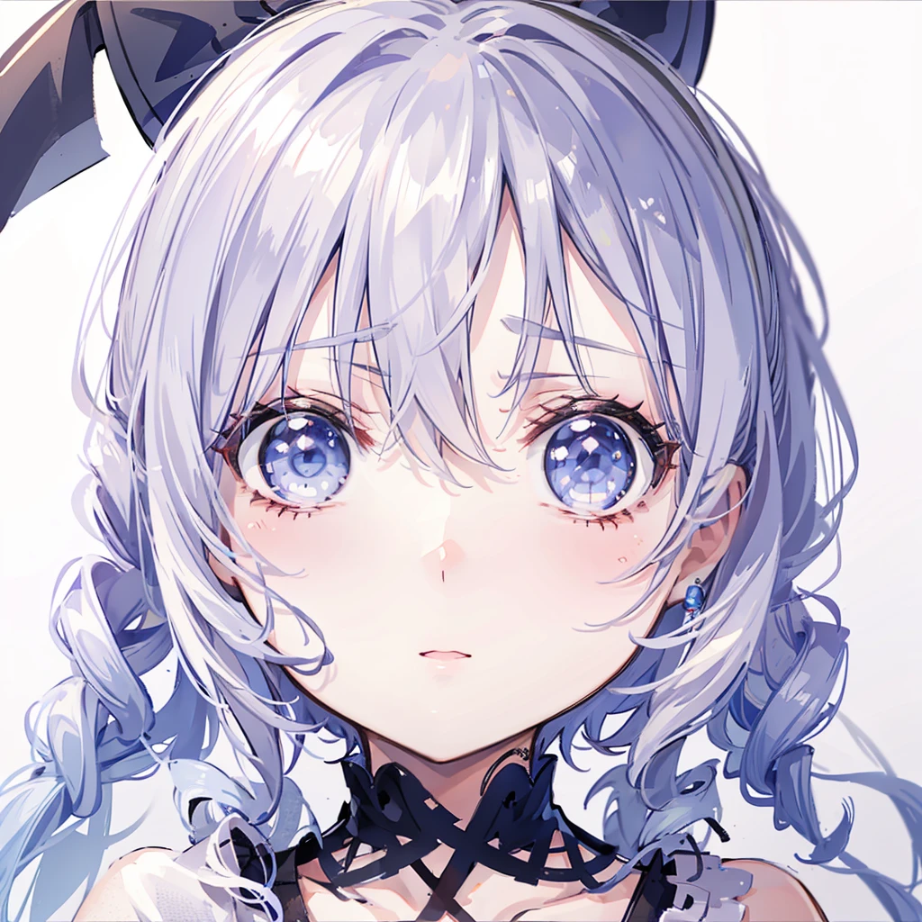 Facial features are clear and detailed, beautiful little sister