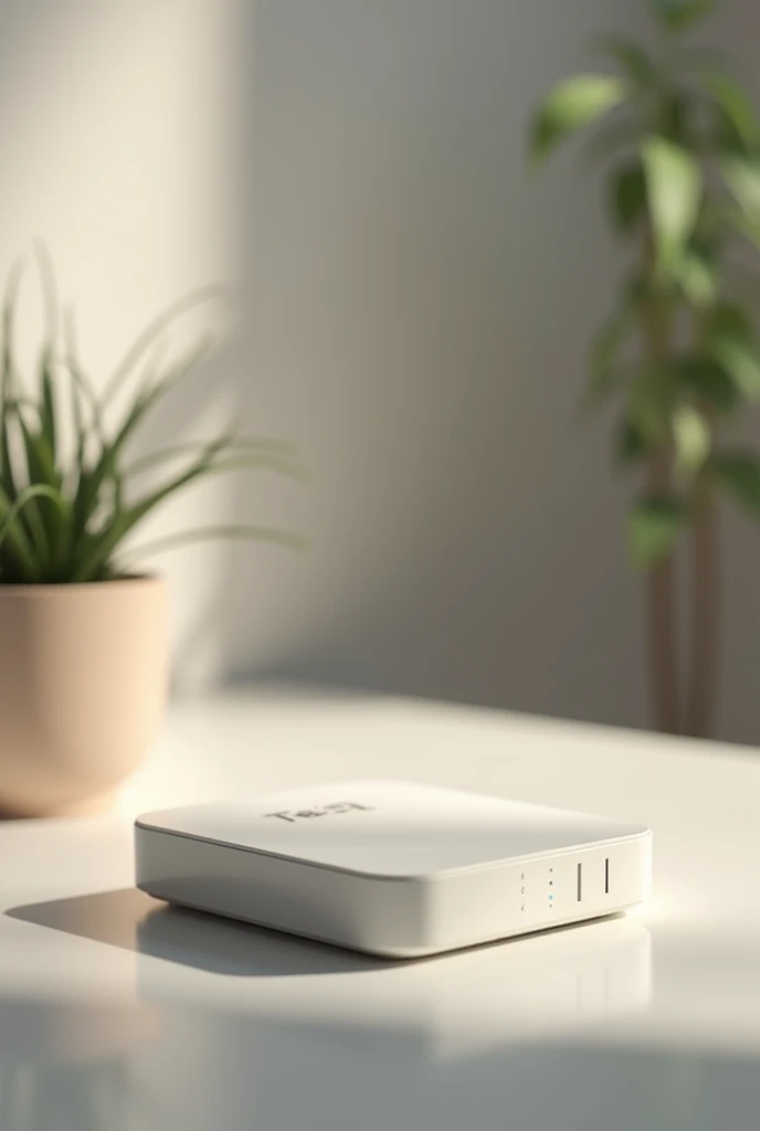 A small box that emits wi-fi