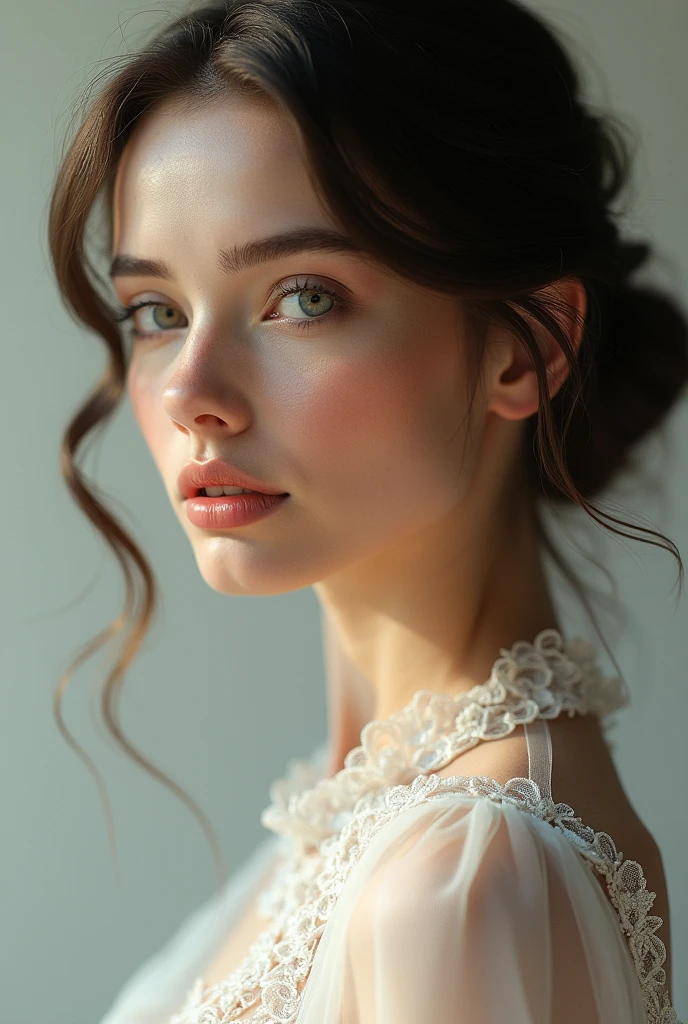 Best Quality, masterpiece, Realistic beautiful woman,8k full body shot of beautiful woman (intricate, sheer, transparent, translucent,(no clothes:1.2)), intricate, beautifull face, sublime, elegant, side lighting, highly detailed, digital hyperrealistic photography, hyperrealistic photography filigree, shyness, most beautyfull face, (masterpiece, sidelighting)
