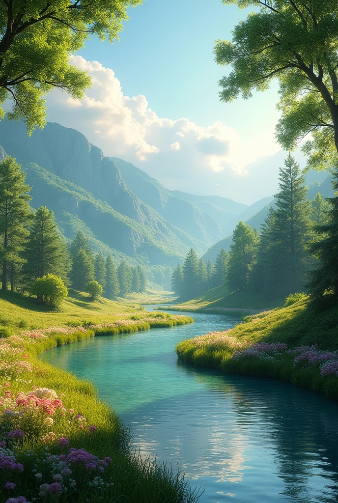 Landscape with river