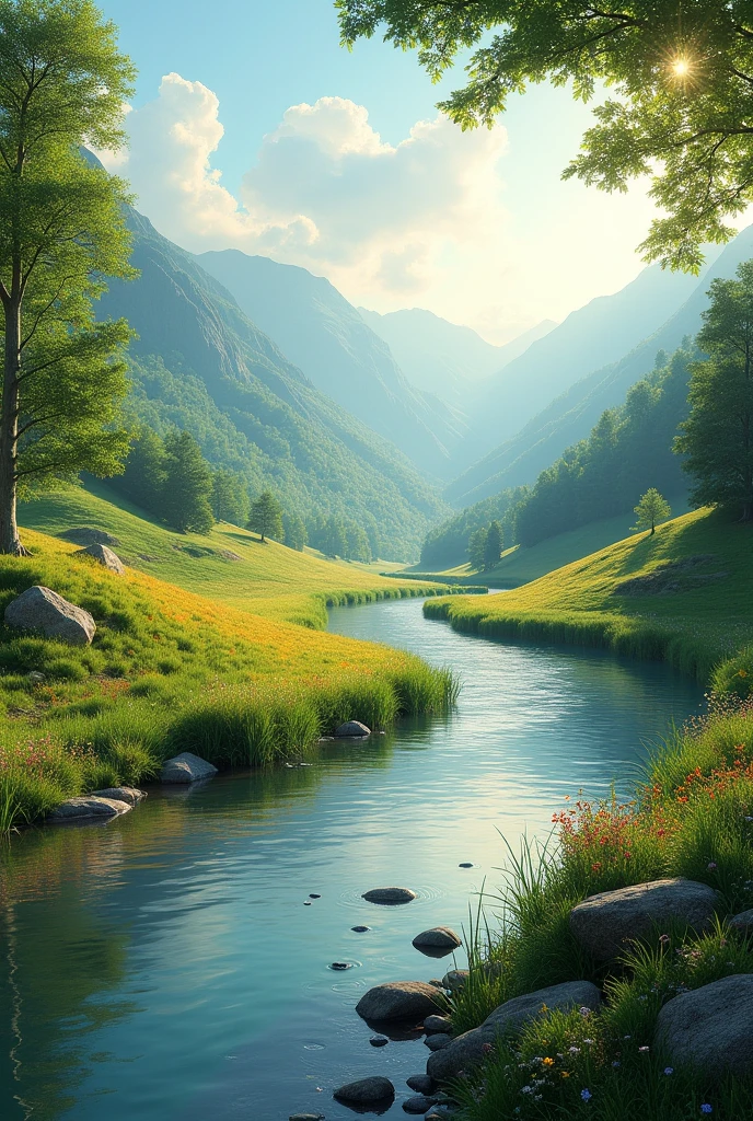 Landscape with river