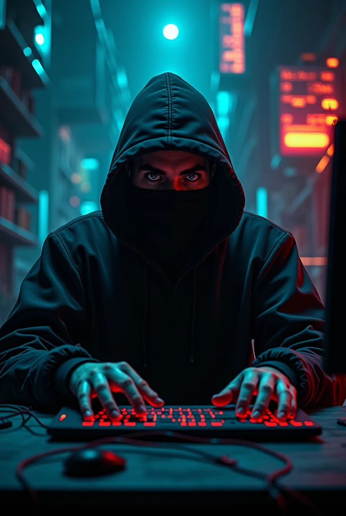 A picture of a hacker
