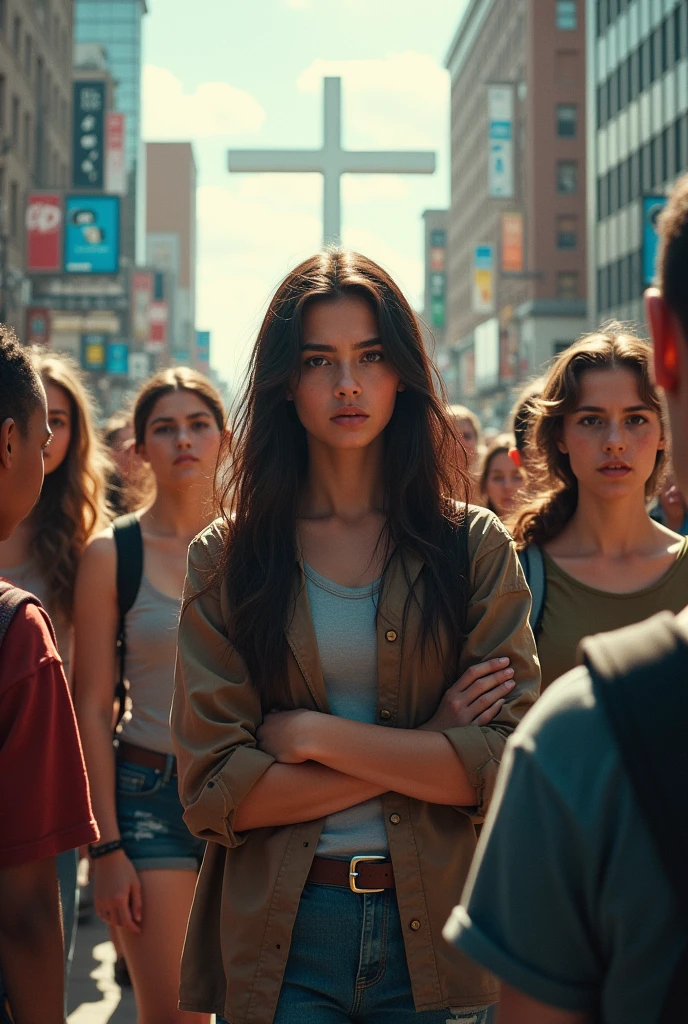 Young people denying Jesus Christ