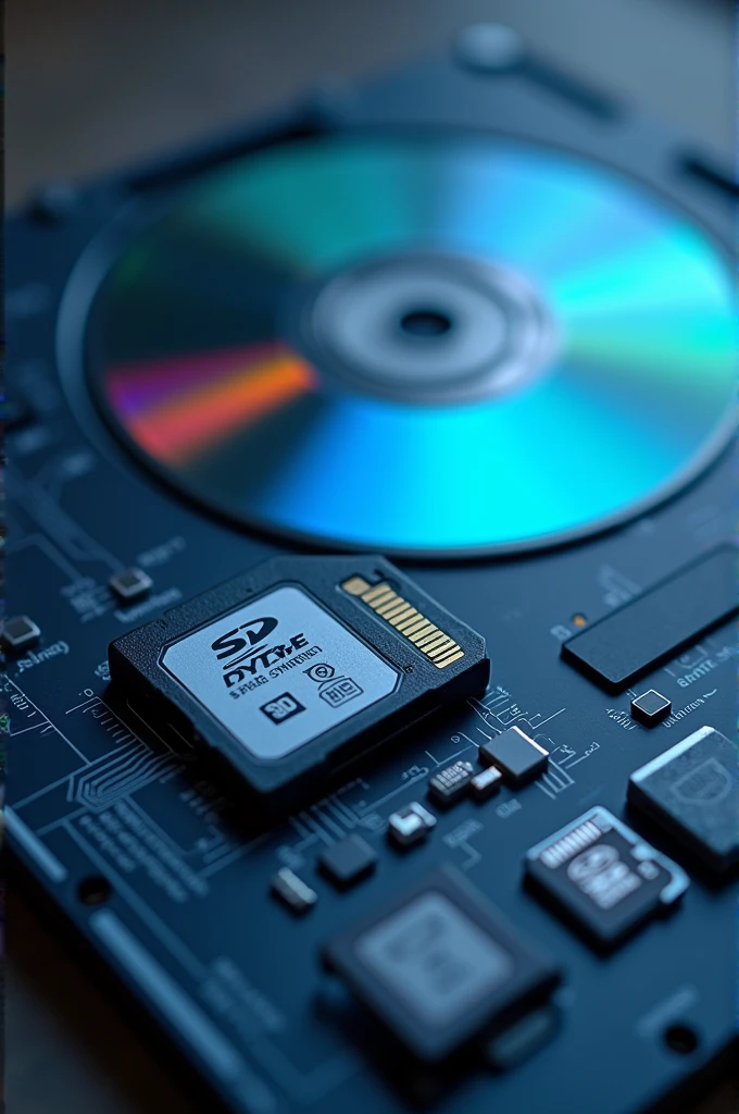 SD (secure Digital)
Blu-ray disc.
SSD (Solid state drive).
