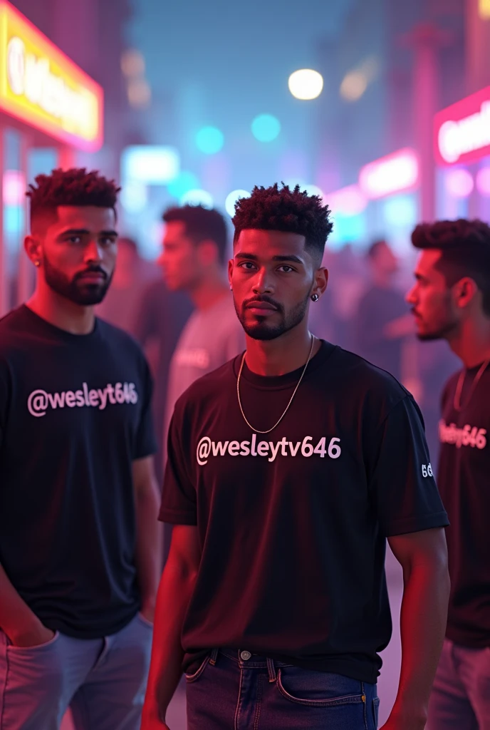 @Wesleytv646 written on the shirts instagram