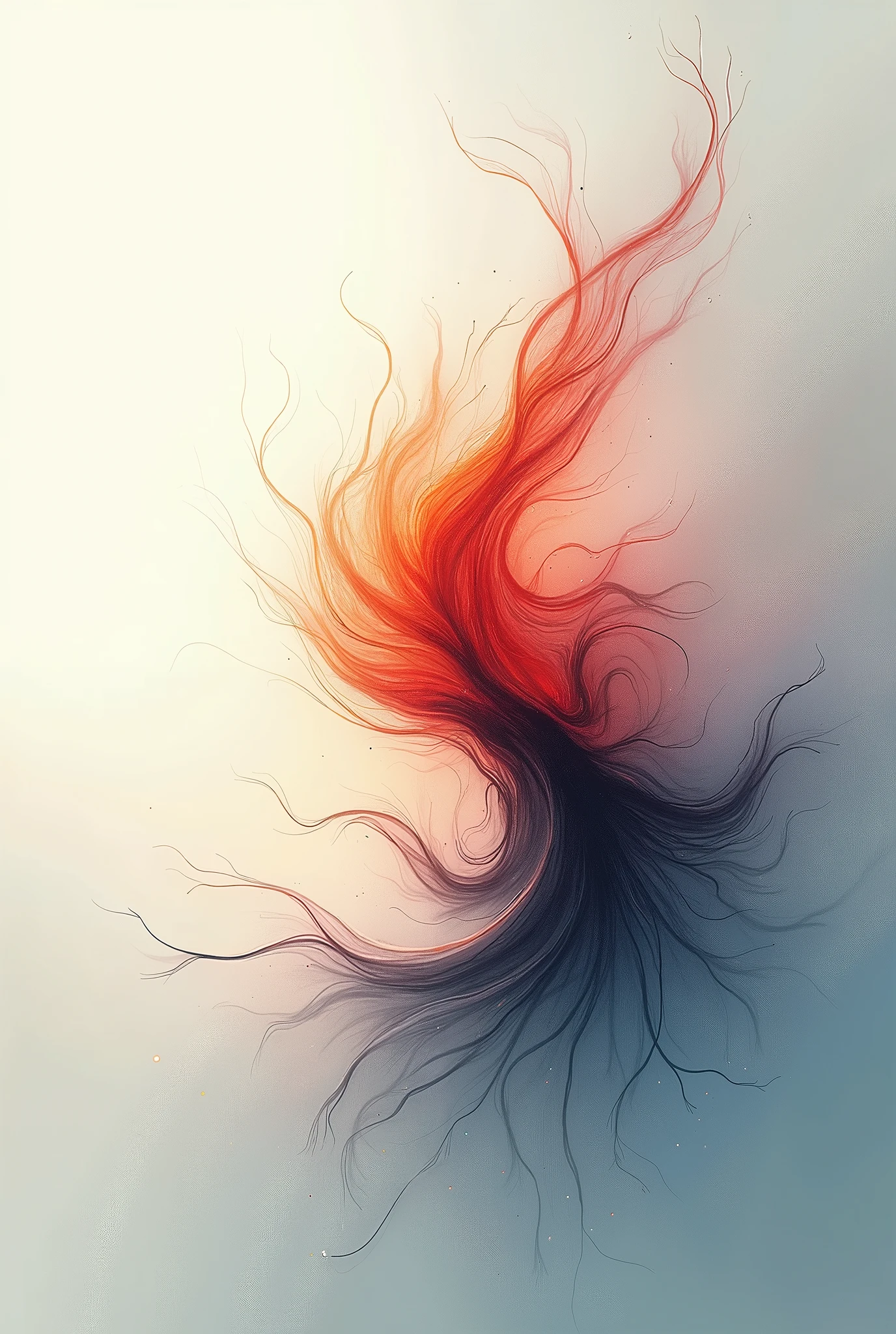 Make an image that represents art but that is VISUAL ESSENCES