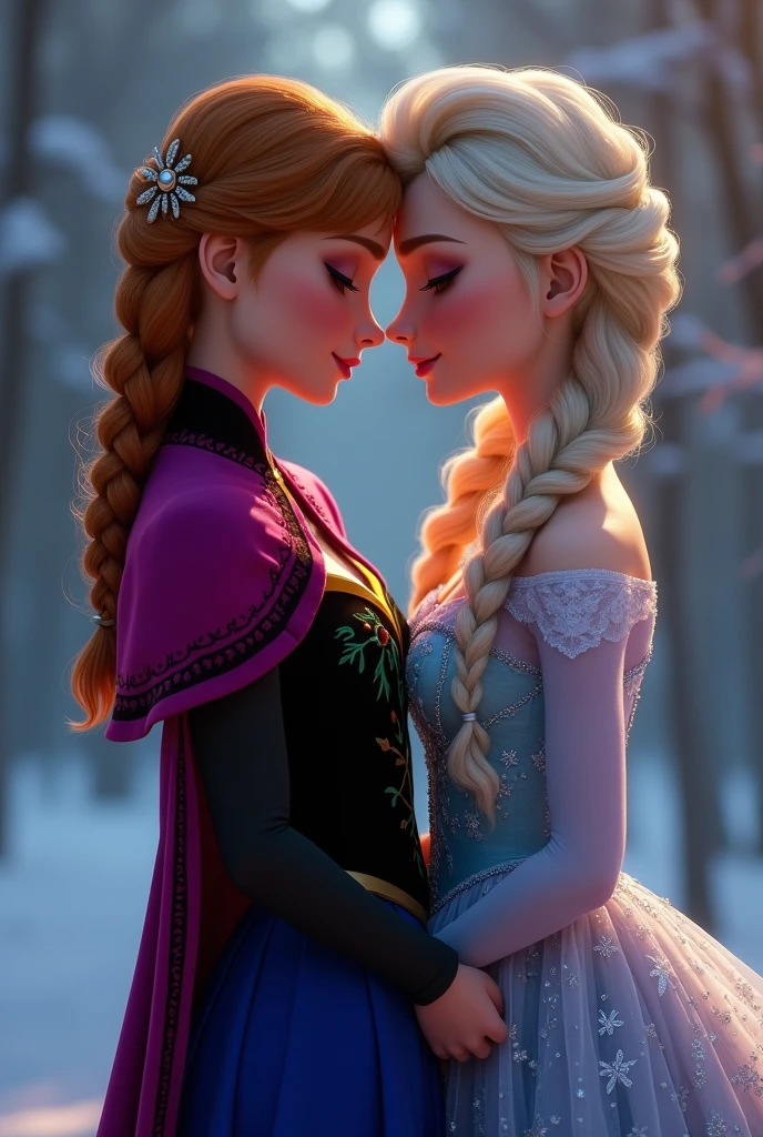 Realistic. True to life, A stunning portrait of Anna from Frozen young and beautiful, hyper realistic, real portrait, backlit, exquisite features, cleavage, Anna is showing her vagina to Anna and asking her to lick her vagina, she is inserting his fingers in her vagina under her skirt, she is fingering her, Anna is in ecstasy
