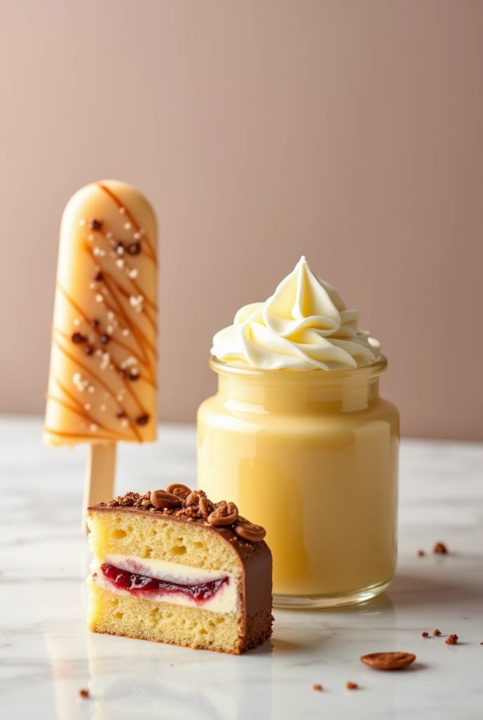 Delights of that, Pudding/ jar cake and gourmet popsicle