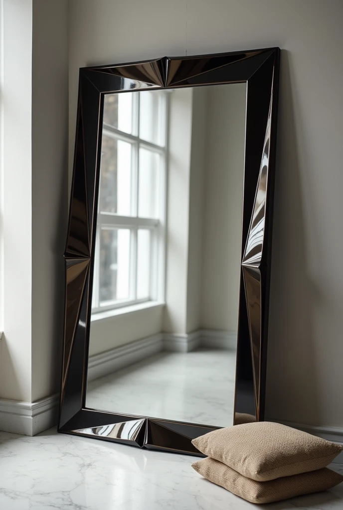 Based on this mirror, create a logo to sell it.

